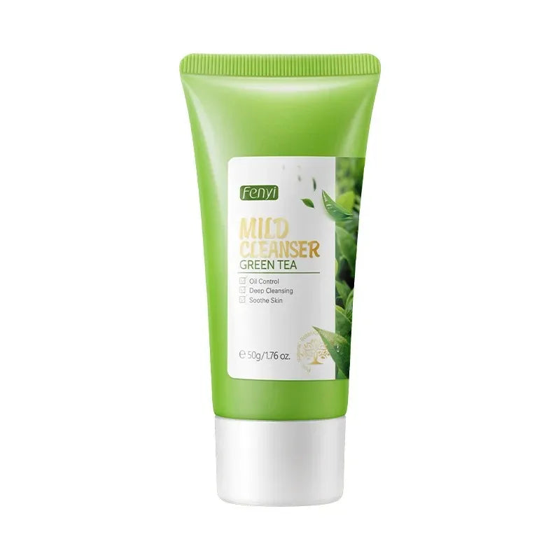 Vitamin C Facial Cleanser Skin Cleansing Moisturizing Anti Acne Blackhead Remove Skincare Face Wash Foam Face Cleanser Skin Care