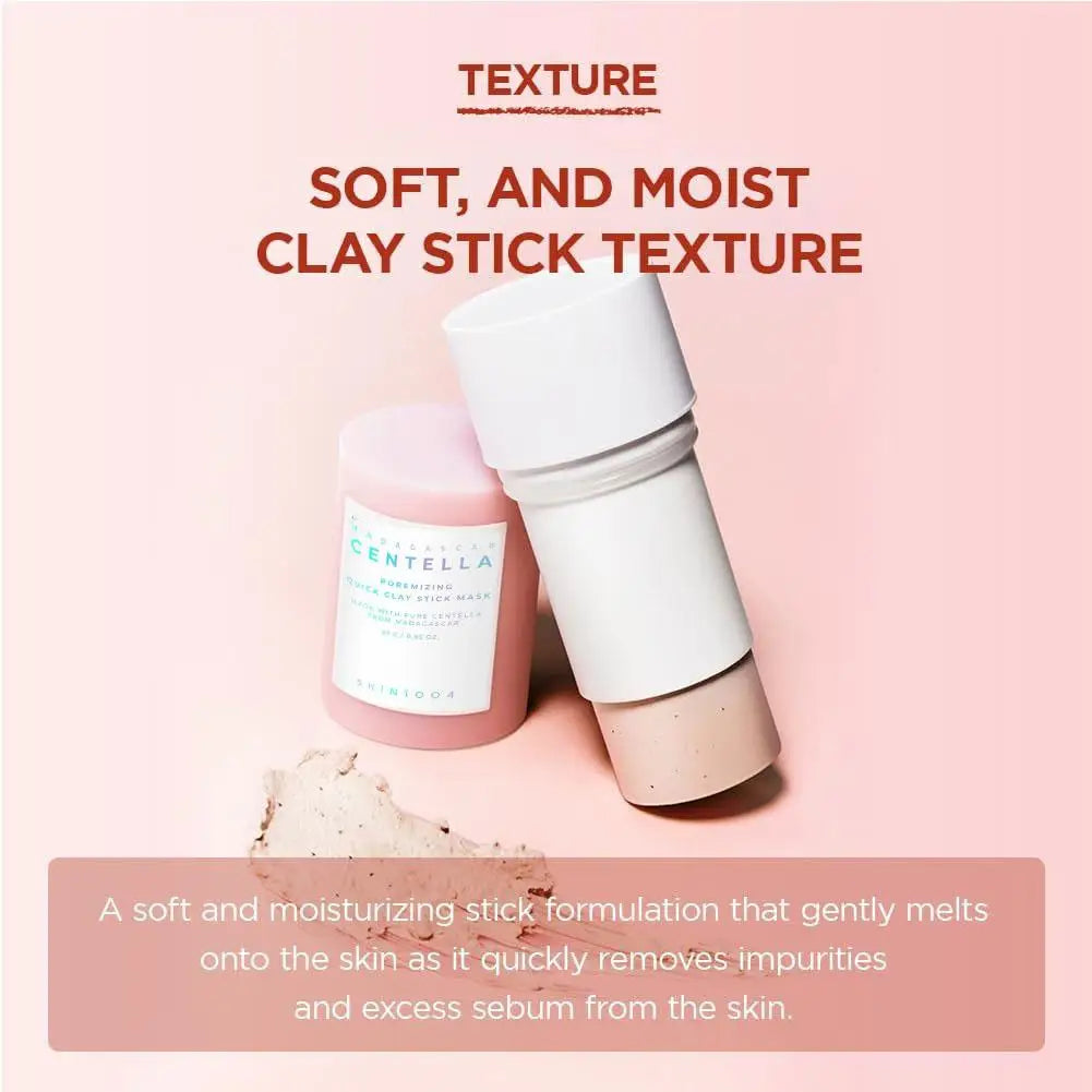 Centella Clay Stick Mask Clean Skin Oil Control Pore Minimizing Moisturizing Soothing Facial Mask Skin Care 27g/40g/110g