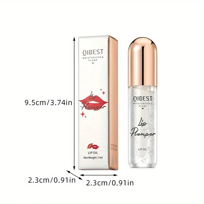 Natural Lip Plumper and Lip Care Serum, Lip Enhancer for Fuller, Lip Mask, Beautiful Fuller, Hydrating & Reduce Fine Lines 7ML
