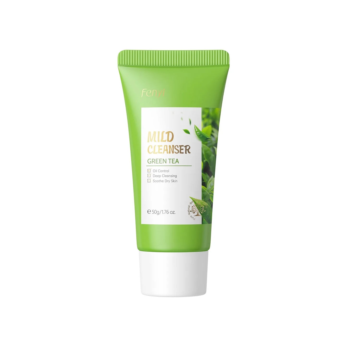Green Tea Facial Cleanser Skin Deep Cleansing Moisturizing Blackhead Removal Skincare Face Wash Foam Face Cleanser Skin Care