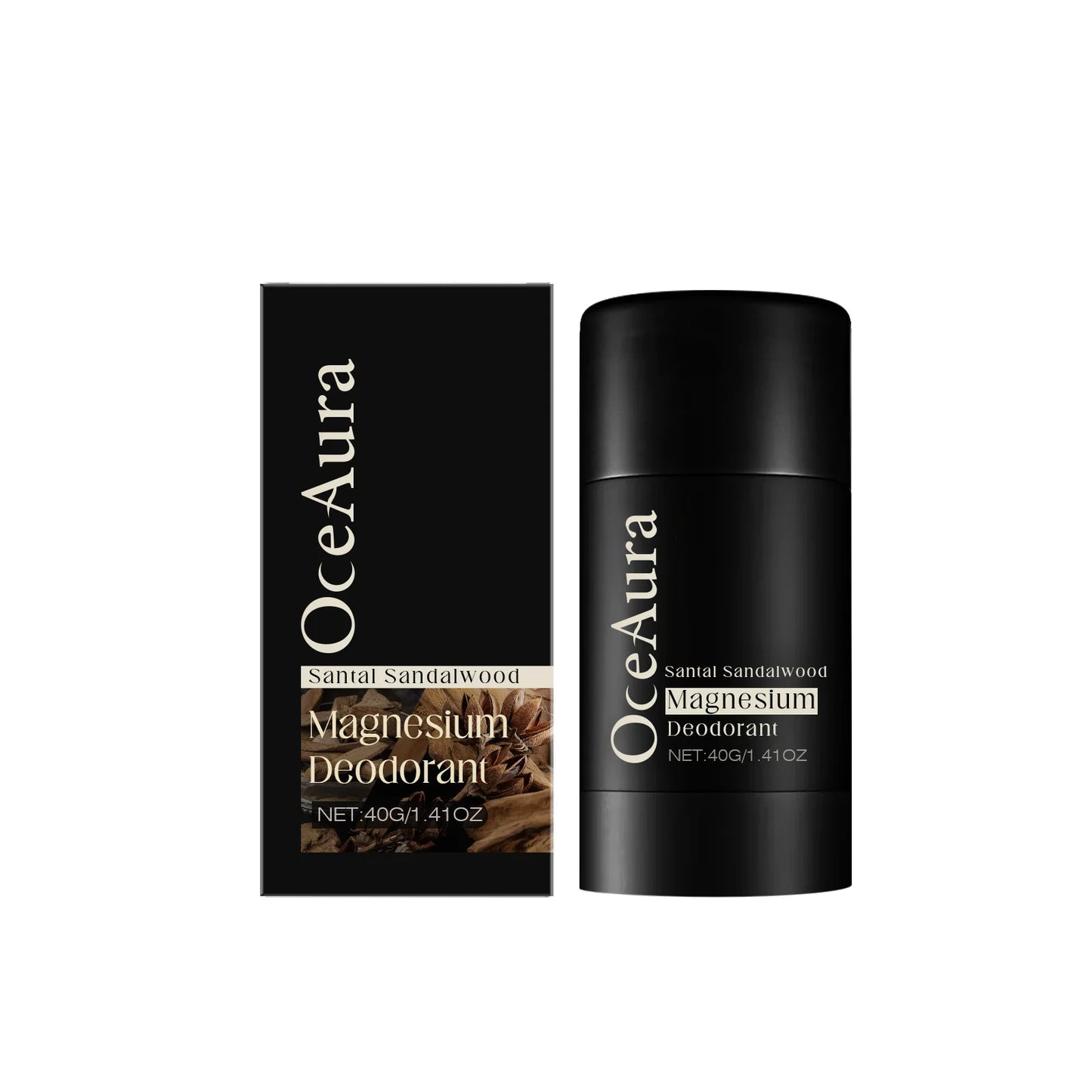 Sandalwood Deodorant Cream for Men Reduce Underarm Odor Long Lasting Fragrance Sweat Removal Dry Sooth Skin Antiperspirant Stick